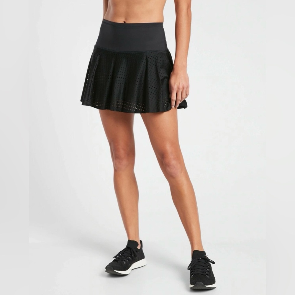 ATHLETA Women’s A Game Skort 14" Black Size S